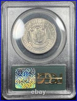 1936 D Rhode Island Commemorative Silver Half Dollar PCGS MS62