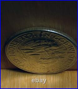 1936-D Rhode Island Tercentenary Commemorative Half Dollar Coin. Higher grade