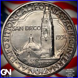 1936 D SAN DIEGO Commemorative Half Dollar Z8474 1936 D SAN DIEGO Commemorative Half Dollar Z8474