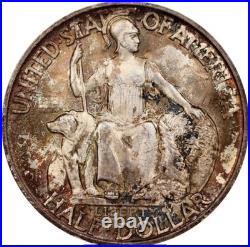 1936-D San Diego Commemorative Half Dollar MS65 Old Holder Beautiful Toning