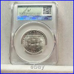 1936 Delaware 50C Silver Commemorative Half Dollar CAC MS65 Phila KM#184