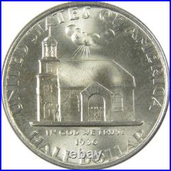 1936 Delaware Commemorative Silver 50c BU Very Choice Uncirculated