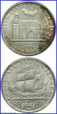 1936 Delaware Silver Commemorative Half Dollar NGC MS-67 CAC