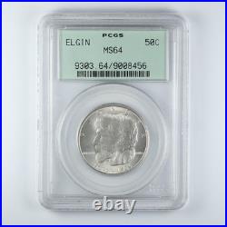 1936 Elgin Commemorative Half Dollar 50c PCGS MS64 OGH