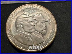 1936 Gettysburg Commemorative Half Dollar Gem BU Key Date