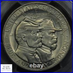 1936 Gettysburg Commemorative Silver Half Dollar 50C PCGS MS 63
