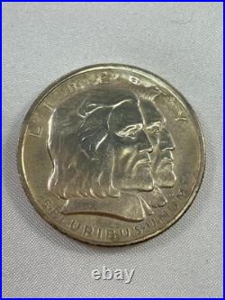 1936 LONG ISLAND Half Dollar Silver Commemorative 50c UNC Detail