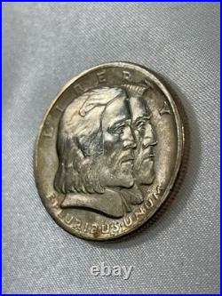 1936 LONG ISLAND Half Dollar Silver Commemorative 50c UNC Detail