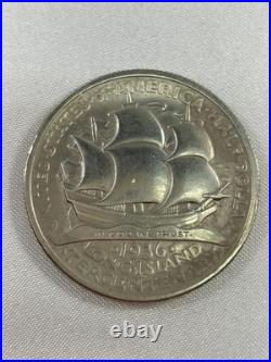 1936 LONG ISLAND Half Dollar Silver Commemorative 50c UNC Detail
