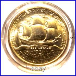 1936 Long Island Commemorative Half Dollar, Beautiful Uncirculated, Incapsulated