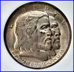 1936 Long Island Half Dollar ANACS MS63 Collectable Soapbox Holder 90% Silver