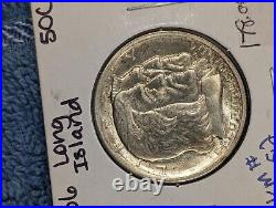 1936 Long Island Half Dollar Silver Commemorative Coin 50C