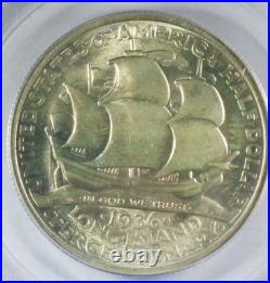 1936 Long Island Silver Commemorative Half Dollar PCGS MS-65