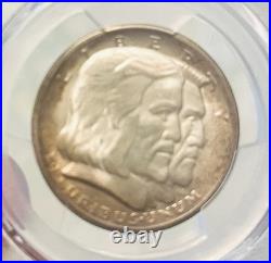 1936 Long Island Silver Commemorative Half Dollar PCGS MS-66 Mint State 66