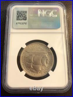 1936 Long Island Silver Half Dollar 50c Commemorative NGC MS64 1936 Long Island Silver Half Dollar 50c Commemorative NGC MS64