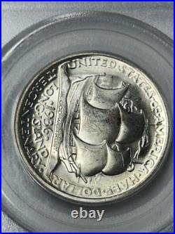 1936 Long Island Silver Half Dollar PCGS MS63 CAC Green Gen 2 OGH 1936 Long Island Silver Half Dollar PCGS MS63 CAC Green Gen 2 OGH