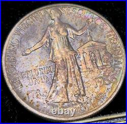 1936 Lynchburg Commemorative Silver Half Dollar MS+ Monster Toned Truly Unique