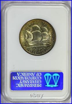 1936 NGC MS65 Long Island Classic Commem Half in Old Fatty Holder withCAC Label