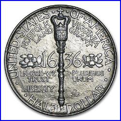 1936 Norfolk Bicentennial Half Commem BU