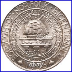 1936 Norfolk Commemorative Half Dollar 50c CACG MS64 CAC 1936 Norfolk Commemorative Half Dollar 50c CACG MS64 CAC