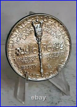 1936 Norfolk Commemorative Silver 50c Piece Half Dollar Uncirculated Coin