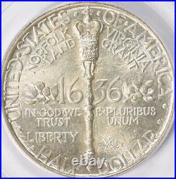 1936 Norfolk Silver Commemorative Half Dollar PCGS MS-66 -Mint State 66