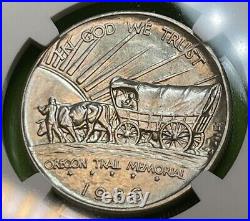 1936 Oregon Trail NGC MS 66 Silver Commemorative Half Dollar