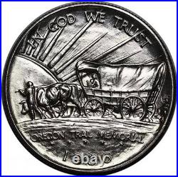 1936 P 1936 S Oregon Trail Commemorative Half Dollar Uncirculated