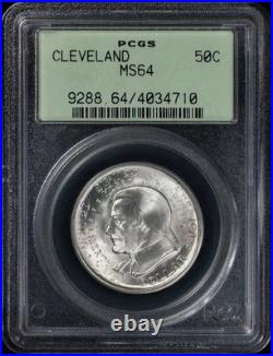 1936 P Classic Commemorative Cleveland Centennial / PCGS MS-64 Cleveland
