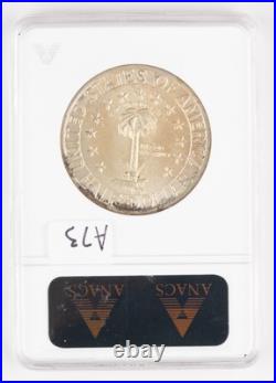 1936 P Commemorative COLUMBIA Half Dollar 50c ANACS MS65 #ggx