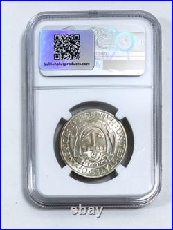 1936 Rhode Island 50C Silver Commemorative Half Dollar NGC MS66 THROWBACK SERIES