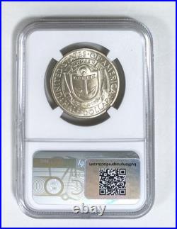 1936 Rhode Island 50C Silver Commemorative Half Dollar NGC MS66 THROWBACK SERIES
