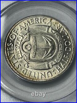 1936 Rhode Island Commemorative Silver Half Dollar PCGS MS65 CAC Green