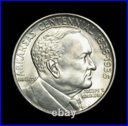 1936 Robinson Commemorative Half Dollar Silver BU Uncirculated