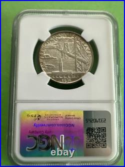 1936-S 50 Cent Bay Bridge, Commemorative NGC UNC Details Cleaned