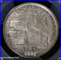 1936-S 50c Bay Bridge Commemorative Half Dollar PCGS MS 65