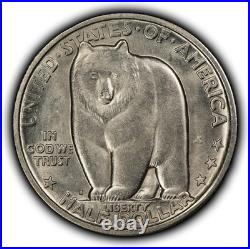 1936-S 50c Bay Bridge Commemorative Silver Half Dollar Luster UNC C1255