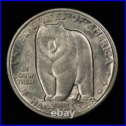 1936-S 50c Bay Bridge Commemorative Silver Half Dollar Luster UNC C1255