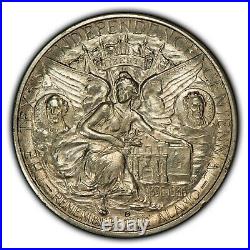 1936-S 50c Texas Independence Centennial Silver Commemorative Half Dollar Z1495