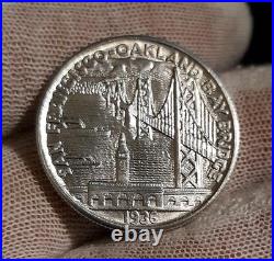 1936 S AU Bay Bridge Commemorative Silver Half Dollar Coin 50C 12.5 Grams