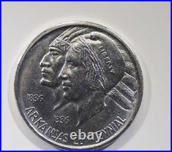 1936-S Arkansas VERY NICE COIN Centennial Commemorative Half Dollar