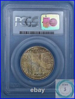 1936-S Bay Bridge 50c Commemorative PCGS MS65 Vintage Champagne & Bronze Glow