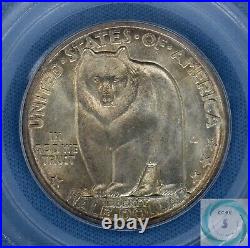 1936-S Bay Bridge 50c Commemorative PCGS MS65 Vintage Champagne & Bronze Glow