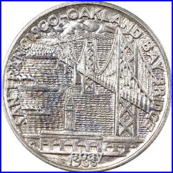 1936-S Bay Bridge Commem Half Dollar