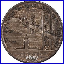 1936-S Bay Bridge Commem. Half Dollar 50c, About Uncirculated Nice Original