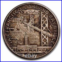 1936-S Bay Bridge Commemorative Half BU (Toned)