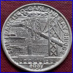 1936 S Bay Bridge Commemorative Half Dollar 50c High Grade UNC Details #82287