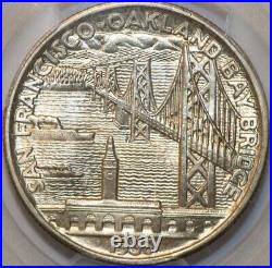 1936-S Bay Bridge Commemorative Half Dollar PCGS MS66