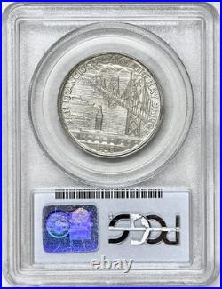 1936 S Bay Bridge Commemorative Half Dollar Pcgs Ms66