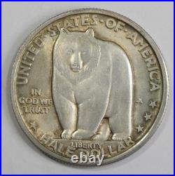 1936-S Bay Bridge Commemorative Silver Half Dollar ALMOST UNCIRCULATED